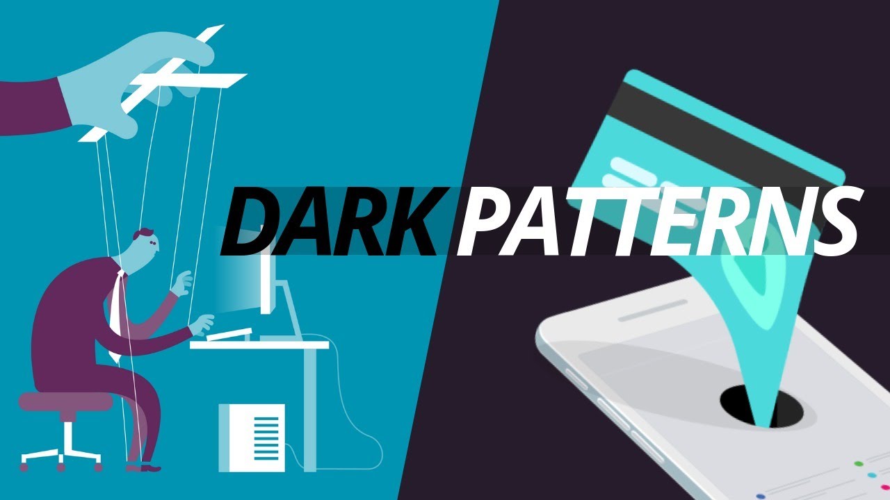 Contoh ilustrasi dark pattern dalam UX: form ambigu dan tombol persetujuan menyesatkan