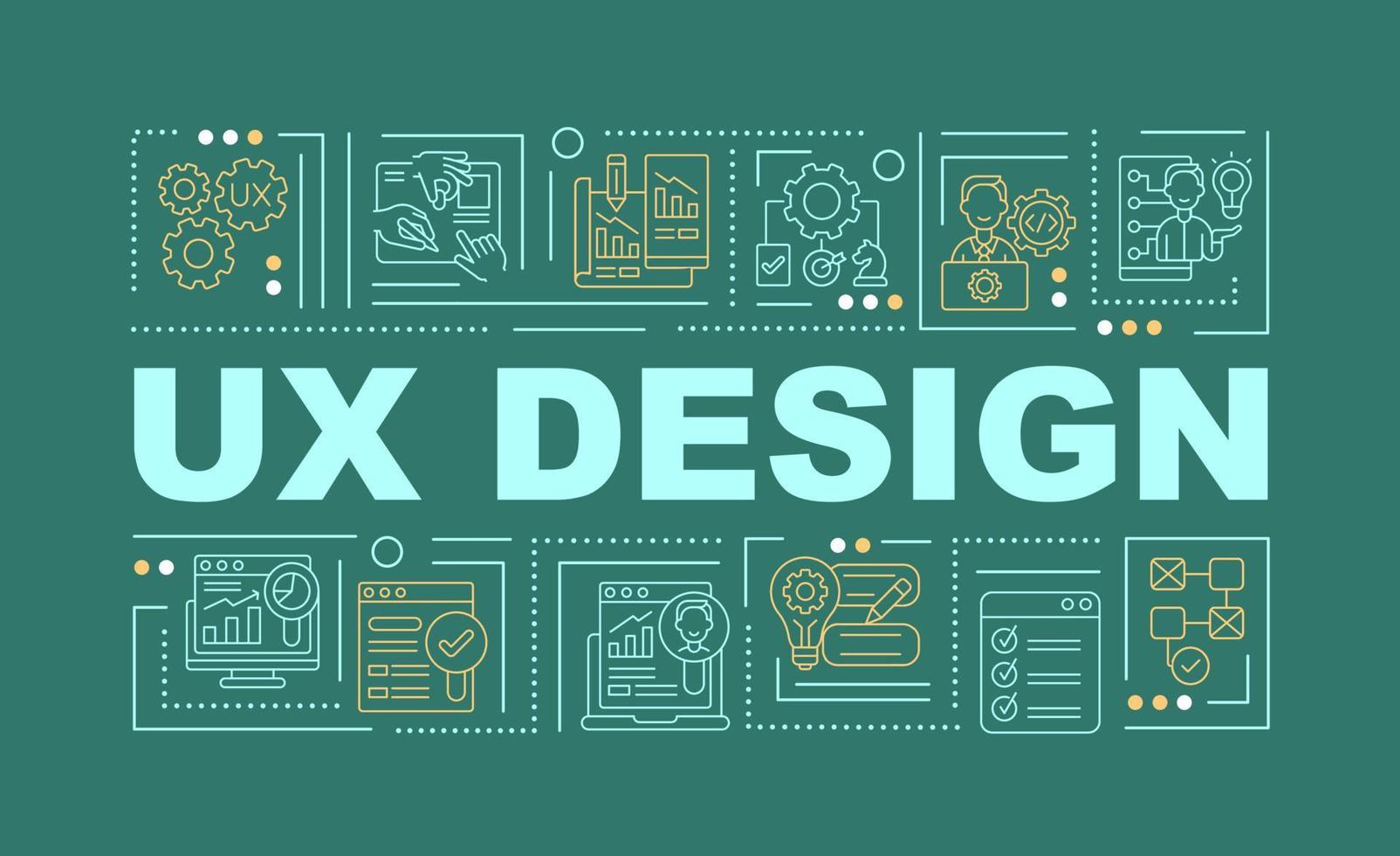 Ilustrasi UX copywriting: tombol CTA, form error message, dan contoh teks microcopy pada antarmuka aplikasi