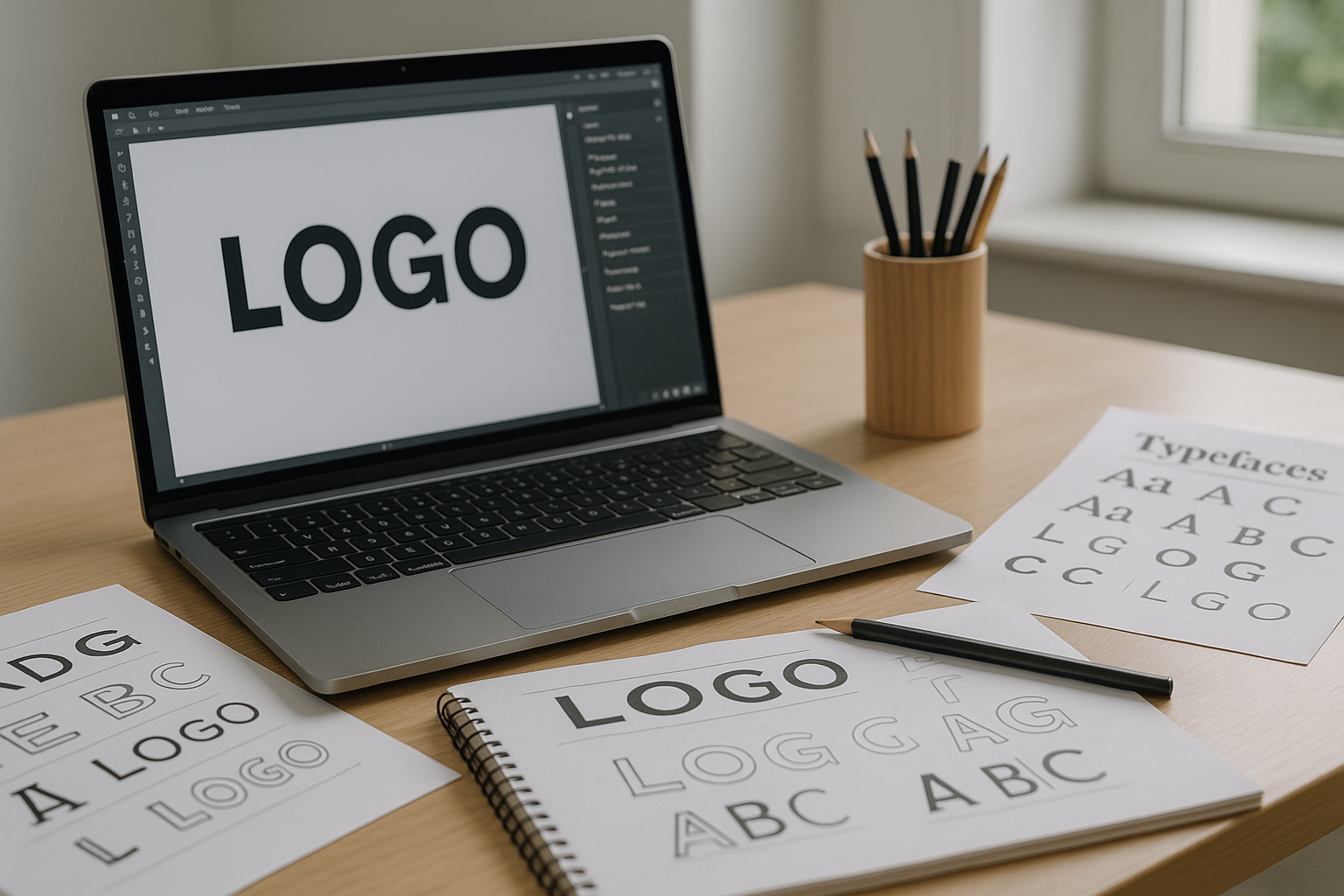 Tipografi dalam Desain Logo: Karakter Visual yang Menentukan