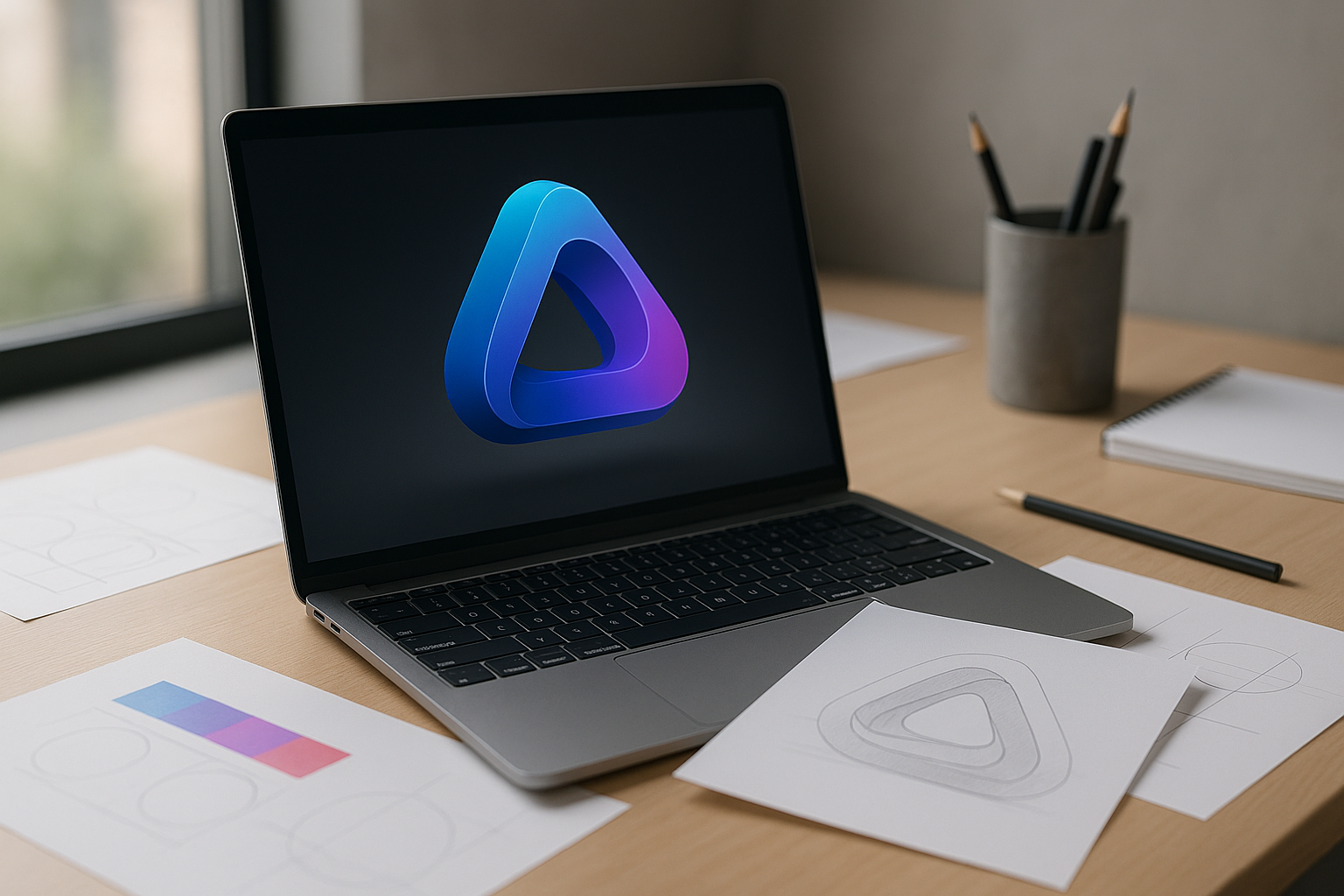 Desain Logo 3D: Tren Visual Baru di Dunia Branding
